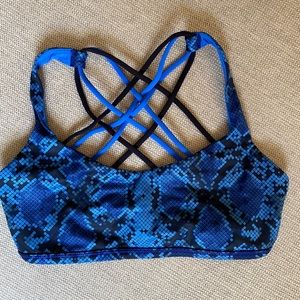 Lululemon strappy sports bra